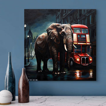London Elephant (Original Painting)