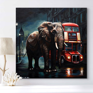 London Elephant (Original Painting)