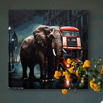 London Elephant (Original Painting)