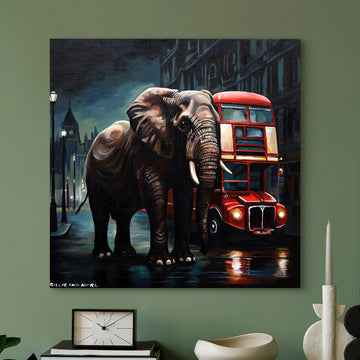 London Elephant (Original Painting)