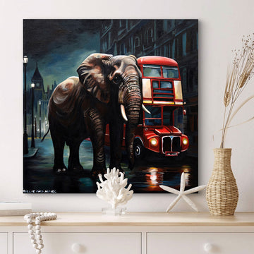 London Elephant (Original Painting)