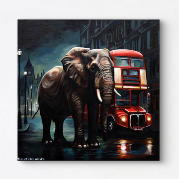 London Elephant (Original Painting)