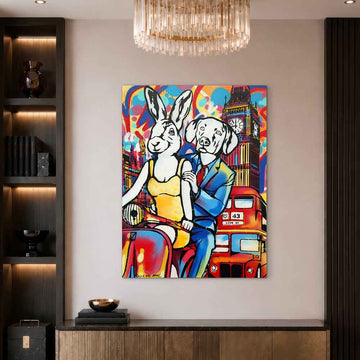 London Here We Come (Original Painting)