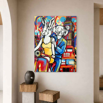 London Here We Come (Original Painting)