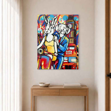 London Here We Come (Original Painting)