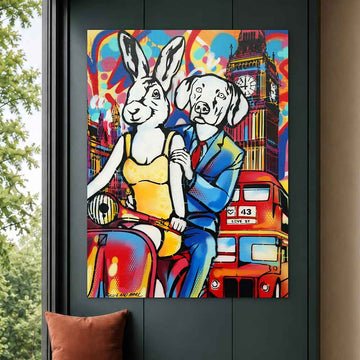 London Here We Come (Original Painting)