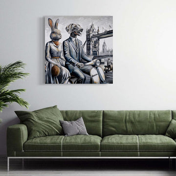 London Lovers Forever (Original Painting)