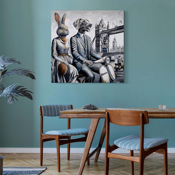London Lovers Forever (Original Painting)