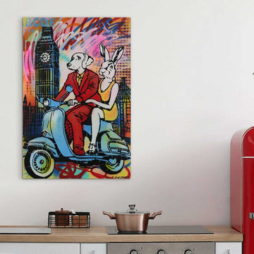 London Lovers (Original Painting)