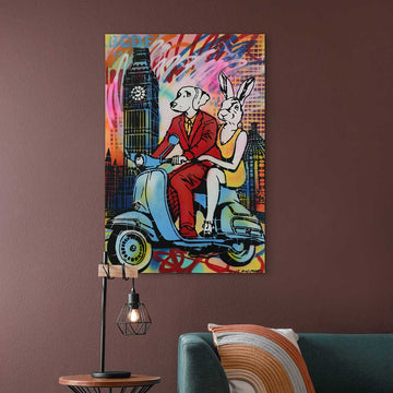 London Lovers (Original Painting)