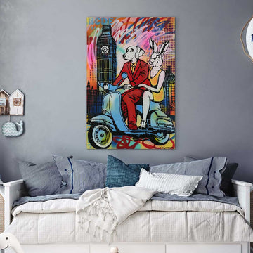 London Lovers (Original Painting)