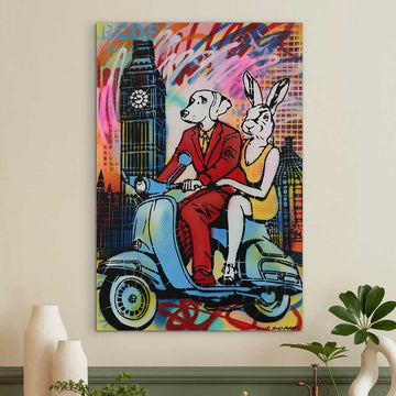 London Lovers (Original Painting)