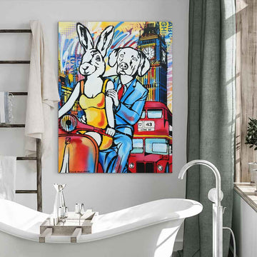 London Was Always Joyful (Original Painting)