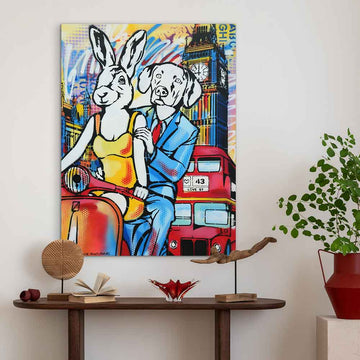 London Was Always Joyful (Original Painting)