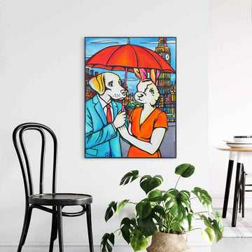 London Was a Place They Would Love (Original Painting)