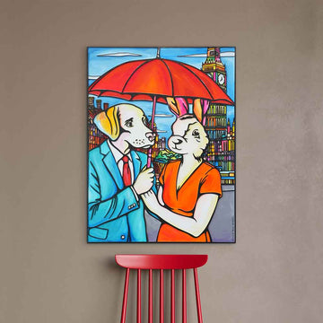 London Was a Place They Would Love (Original Painting)