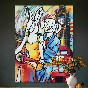 London Was in Their Hearts (Original Painting)