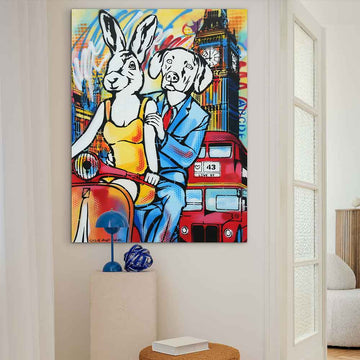 London Was in Their Hearts (Original Painting)