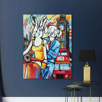 London Was in Their Hearts (Original Painting)