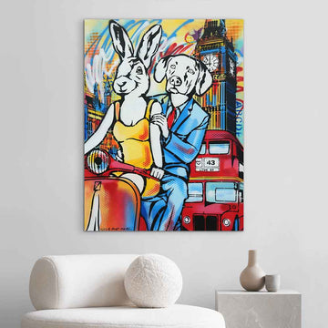 London Was in Their Hearts (Original Painting)