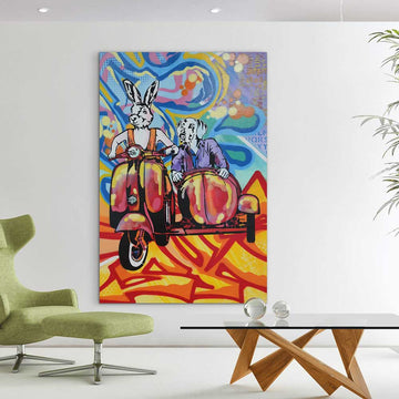 Love Across Every Horizon (Original Painting)