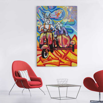 Love Across Every Horizon (Original Painting)