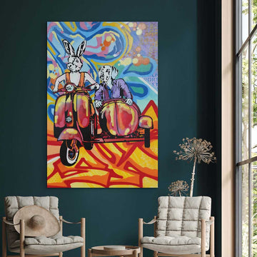 Love Across Every Horizon (Original Painting)