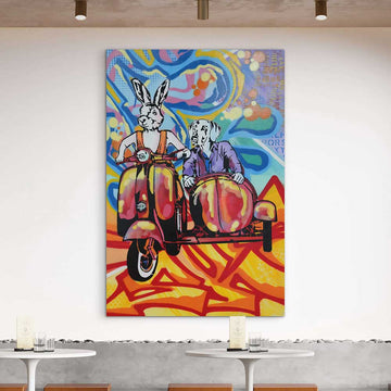 Love Across Every Horizon (Original Painting)
