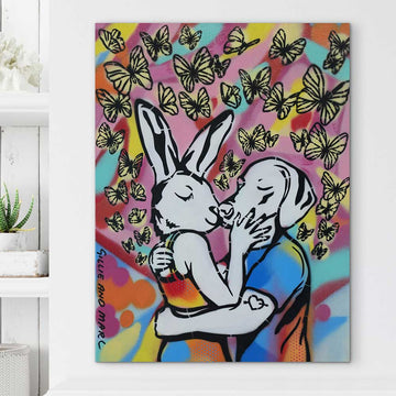 Love Is All Around (Original Painting)