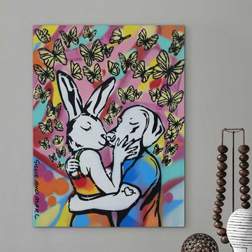 Love Is All Around (Original Painting)