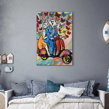 Love Is In The Air (Original Painting)