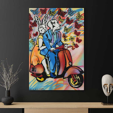 Love Is In The Air (Original Painting)