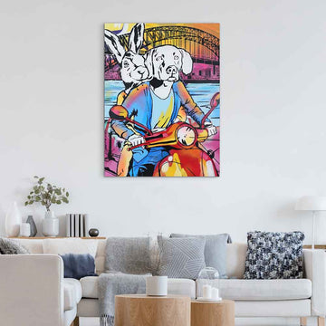 Love Makes Us Brave (Original Painting)