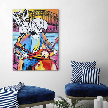 Love Makes Us Brave (Original Painting)