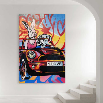 Love on the Last Planet (Original Painting)