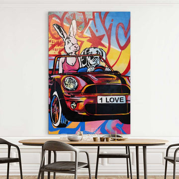 Love on the Last Planet (Original Painting)