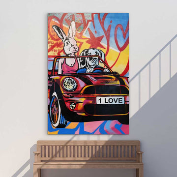 Love on the Last Planet (Original Painting)