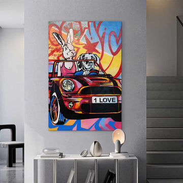 Love on the Last Planet (Original Painting)
