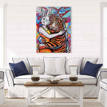 Love Tigers (Original Painting)
