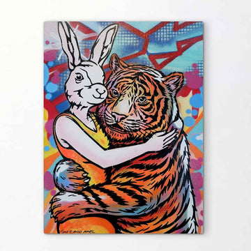 Love Tigers (Original Painting)