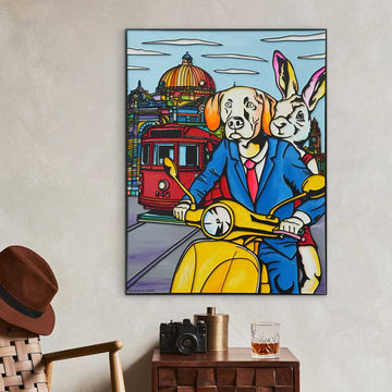 Love Was Everything To Them (Original Painting)