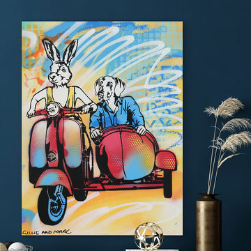 Love in Motion (Original Painting)