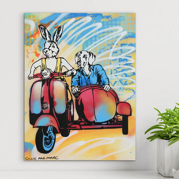 Love in Motion (Original Painting)