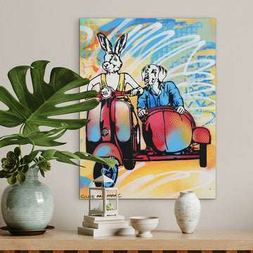 Love in Motion (Original Painting)