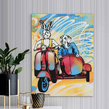 Love in Motion (Original Painting)