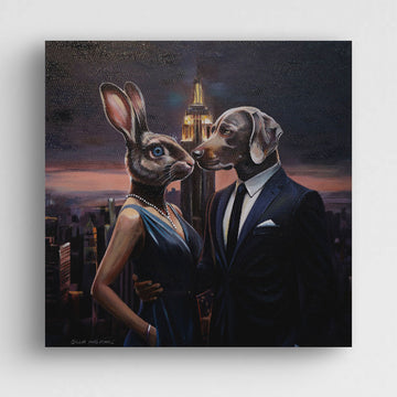 Love in the Moonlight (Original Painting)