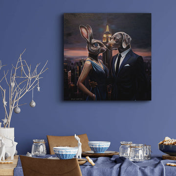 Love in the Moonlight (Original Painting)