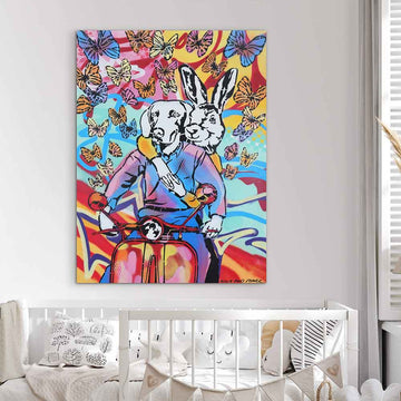 Love Is Our Superpower (Original Painting)