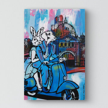 Melbourne After Dark (Original Painting)