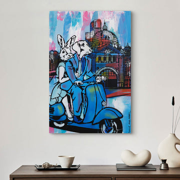 Melbourne After Dark (Original Painting)